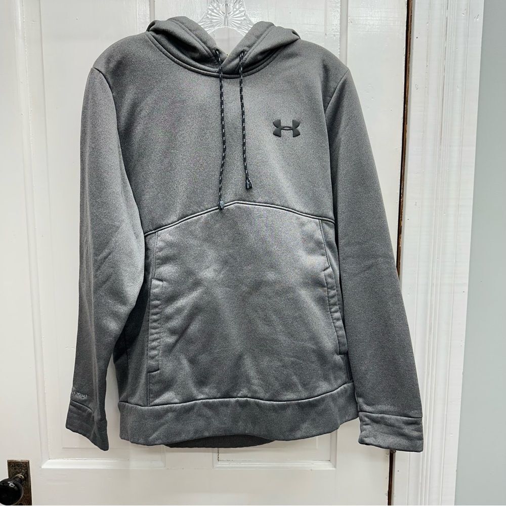 Under Armour‎ Storm Loose Fit Men's Gray hooded sweatshirt hoodie men's medium